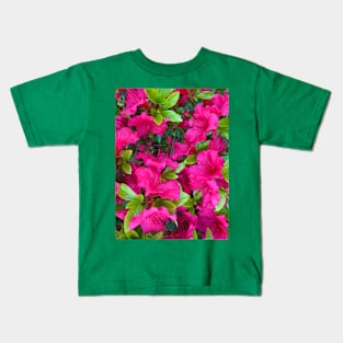 Pink Azaleas Kids T-Shirt